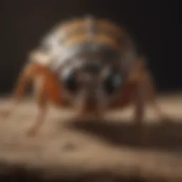Close-up of a common household pest