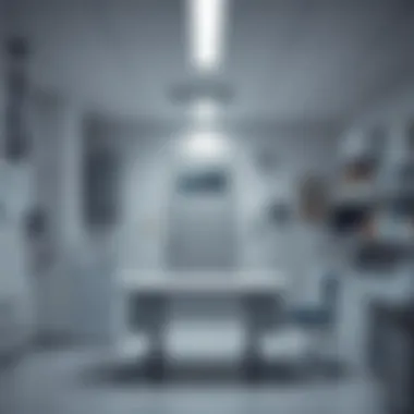 A clean and organized doctor's office to emphasize cleanliness