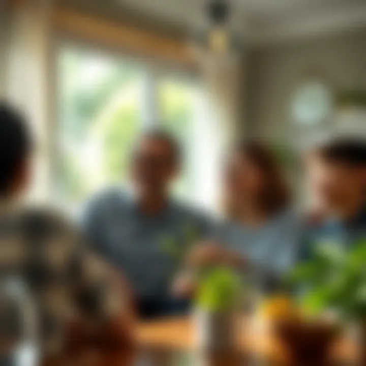 Happy family enjoying a pest-free home