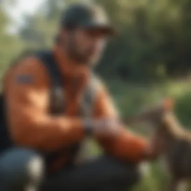 Expert Wildlife Control Techniques Professional wildlife control technician at work