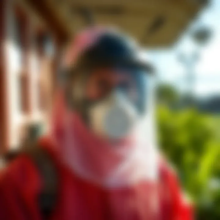 Illustration of preventive measures for pest management