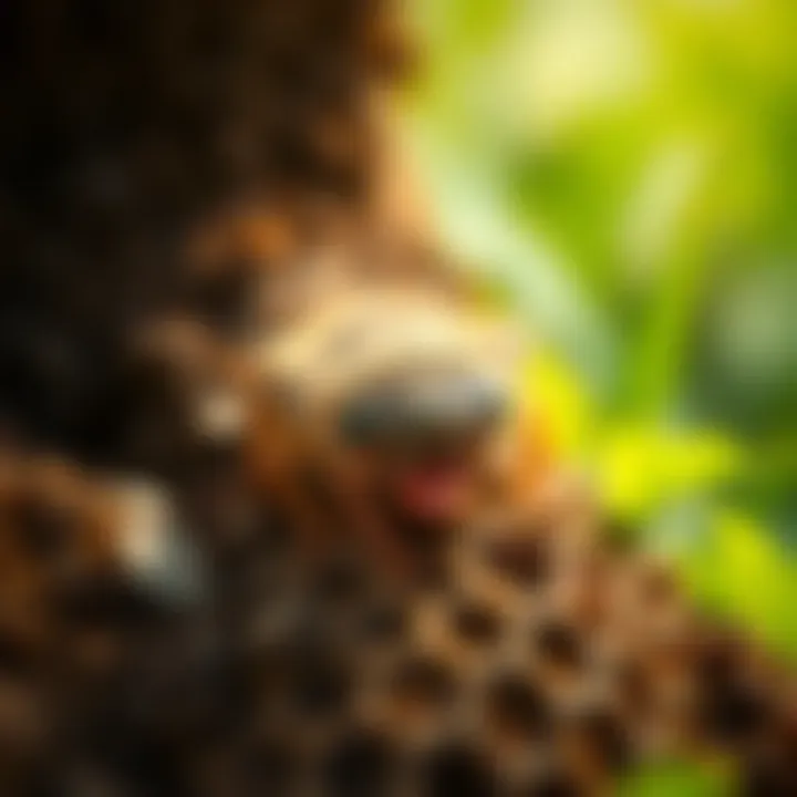 Illustration of common burrowing pest behaviors and habitats