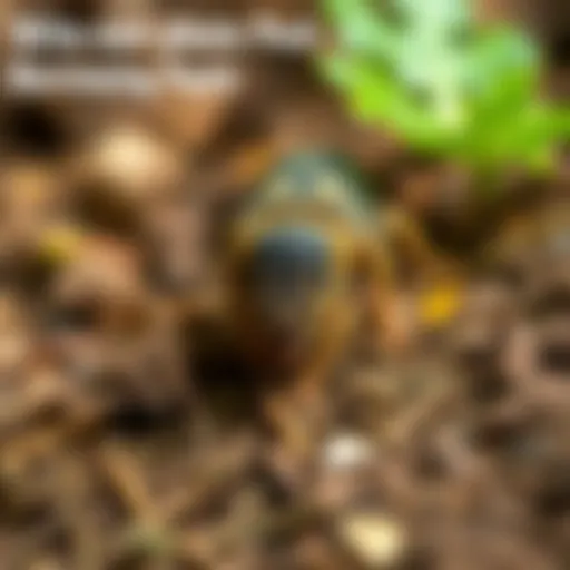 Detailed illustration of burrowing pest identification traits