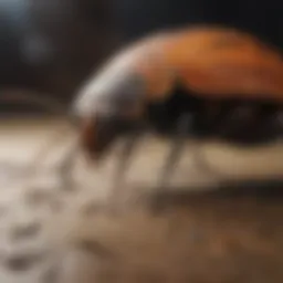 A diverse array of common household pests