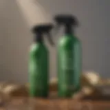 Representation of various anti-snake spray formulations