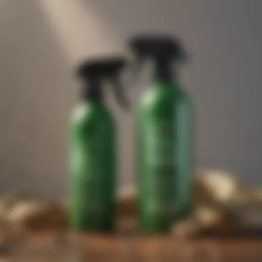 Representation of various anti-snake spray formulations