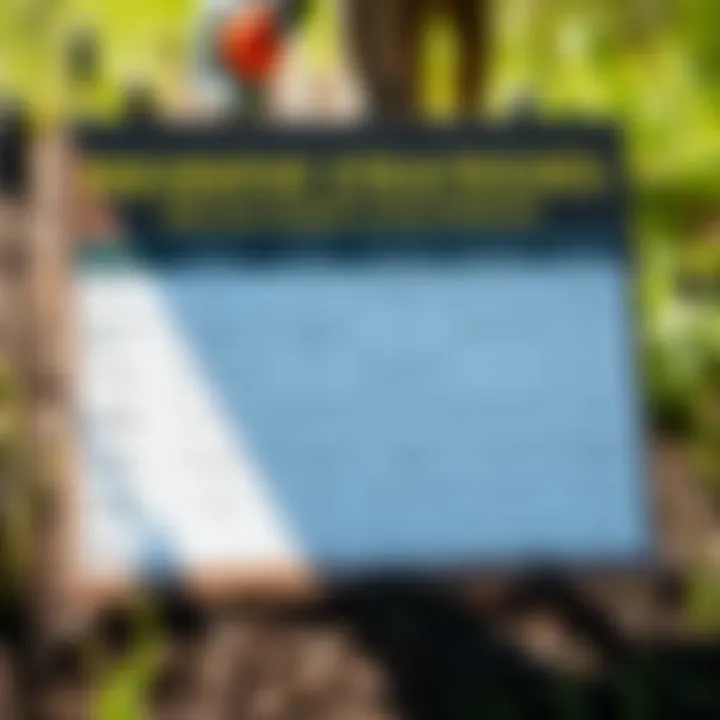 Chart outlining preventive measures against gopher infestation