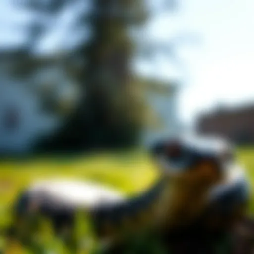 Chemical repellent for snake control