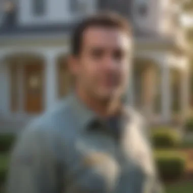 Customer Experience with Pest Control Services A satisfied customer receiving pest control services