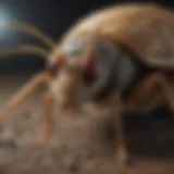 A close-up view of common pests found in Visalia, such as insects and rodents.