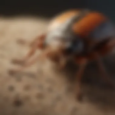 Close-up of common pests found in Montrose homes.