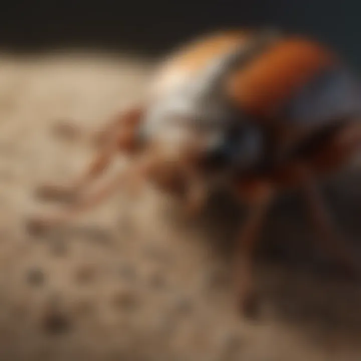 Close-up of common pests found in Montrose homes.