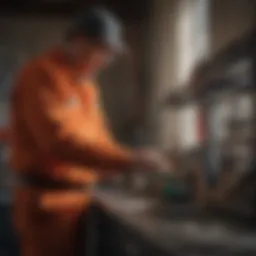 Terminix technician conducting an inspection in Evans, GA