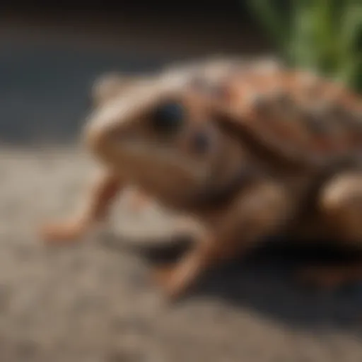 A close-up view of common critters in urban areas