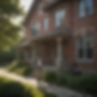 Home Inspection for Pest Prevention A homeowner inspecting their property for pest entry points