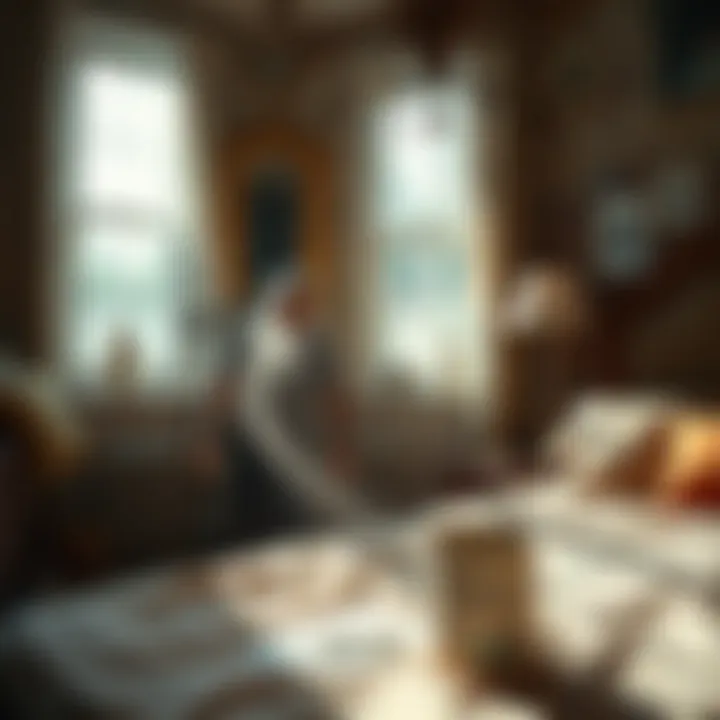 Application of diatomaceous earth in a bedroom