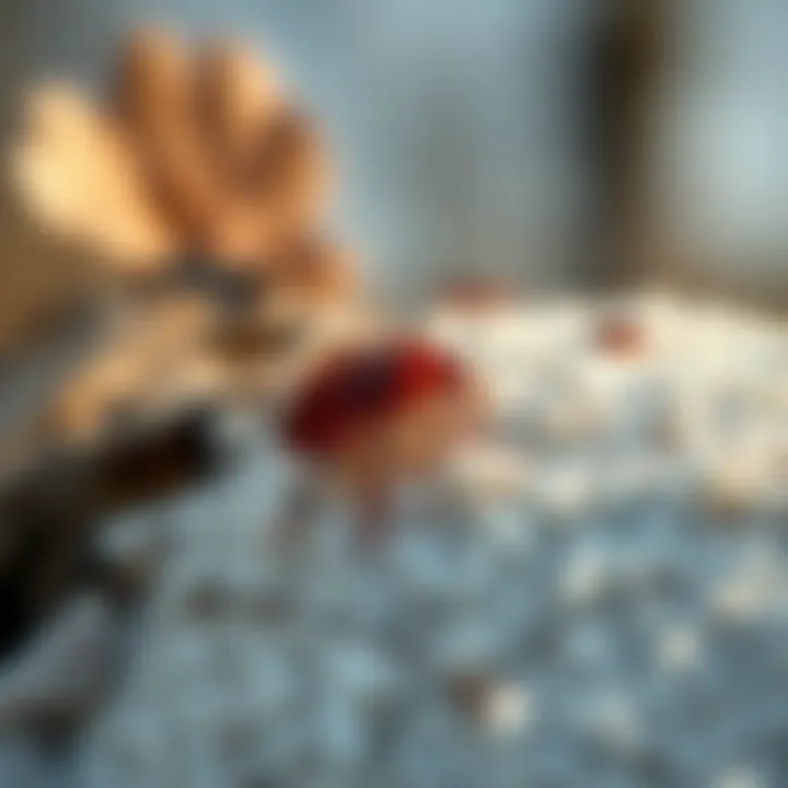 Diatomaceous earth in a natural setting