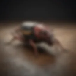 Demon Roach Killer packaging displayed prominently