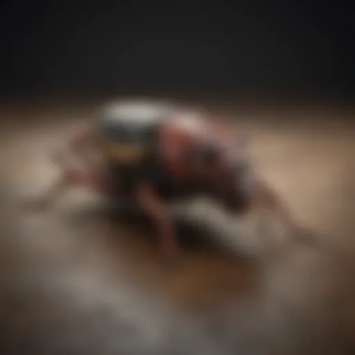 Demon Roach Killer packaging displayed prominently