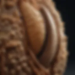 Detailed illustration of termite anatomy