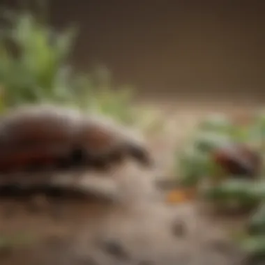 Illustration of the lifecycle of common household pests