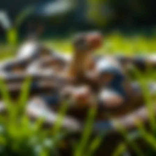 Various snake species found in residential areas