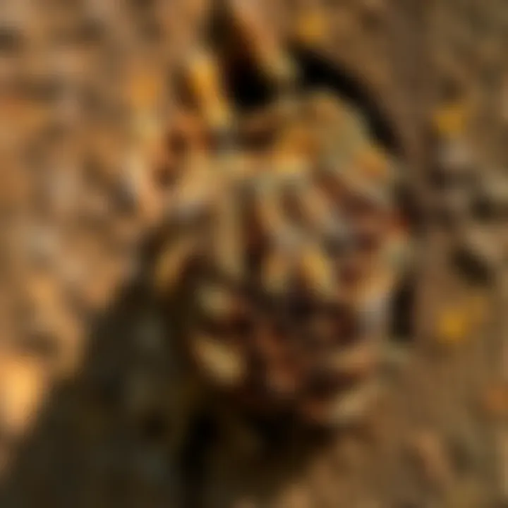 An example of a wasp nest in an unwanted area, highlighting the problem.