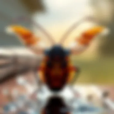 Illustration of waterbug prevention measures