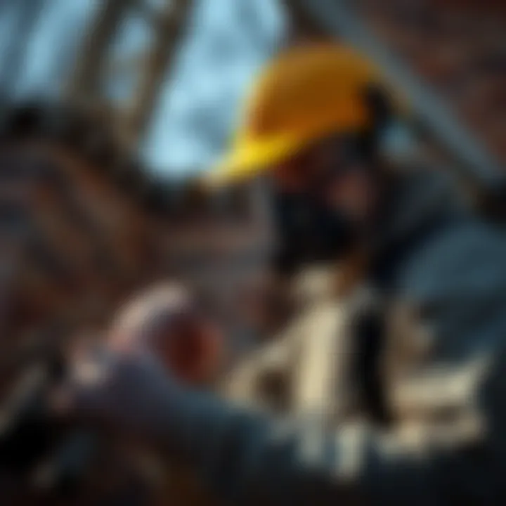 Ehrlich Pest Control treatment in action