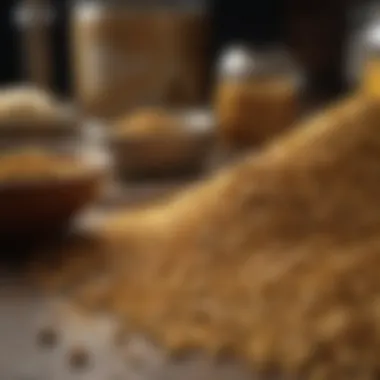 Close-up of Golden Malrin formulation ingredients