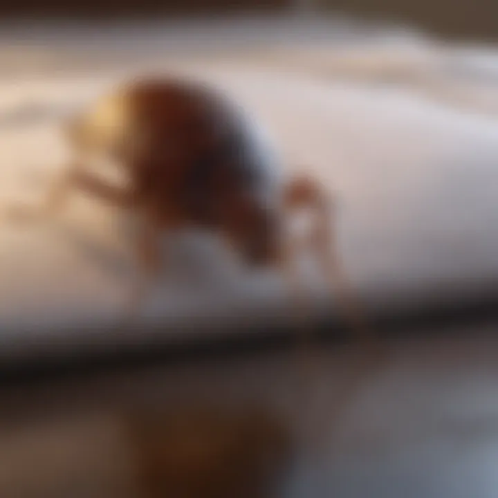 Guest reporting bed bug concerns to hotel staff