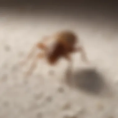 Close-up of Harris Bed Bug Killer ingredients list