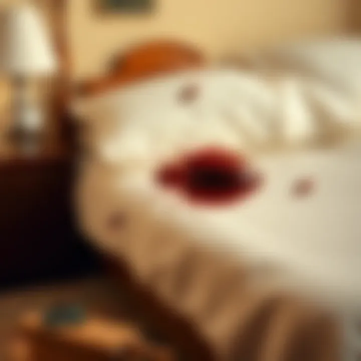 Illustration of bed bug life cycle for effective pest management