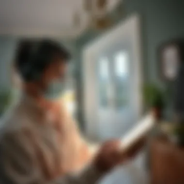 Home Assessment for Pest Control Pest control professional assessing a home environment