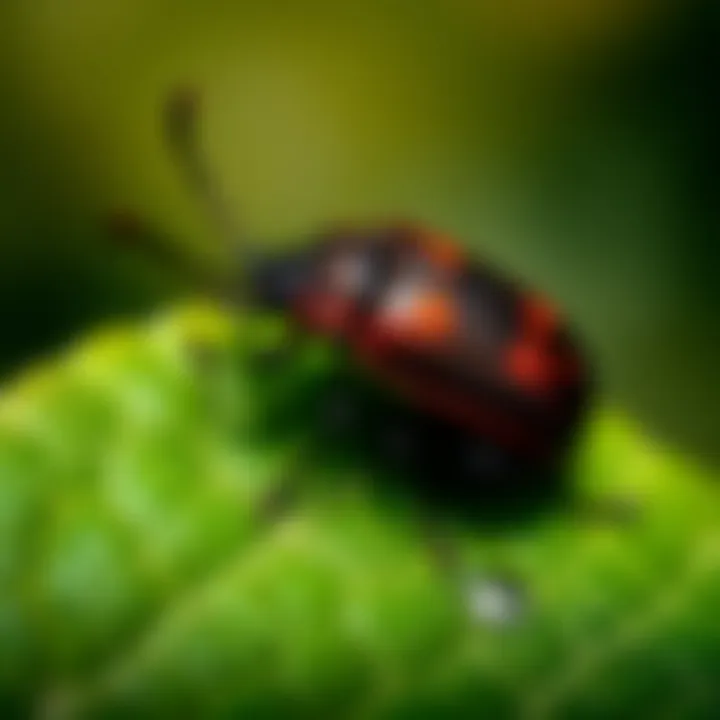 High-resolution photograph of a beetle on a leaf