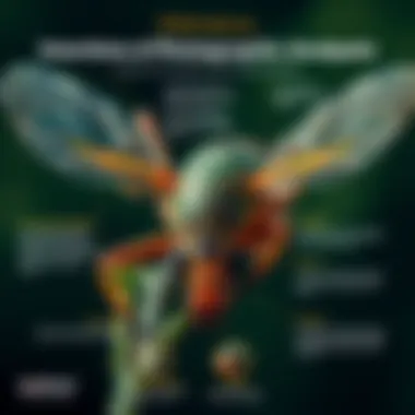 Infographic showing the applications of photographic analysis in pest management