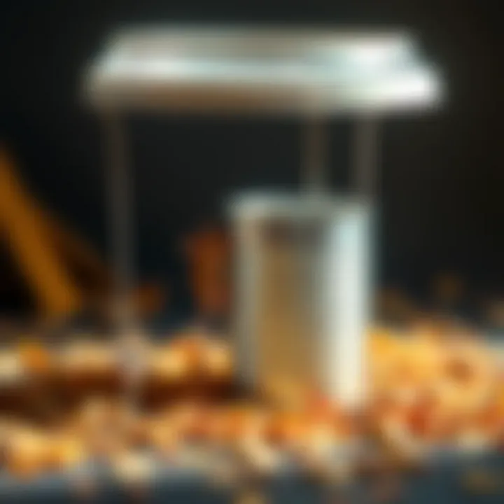 Setup of a can-based mouse trap