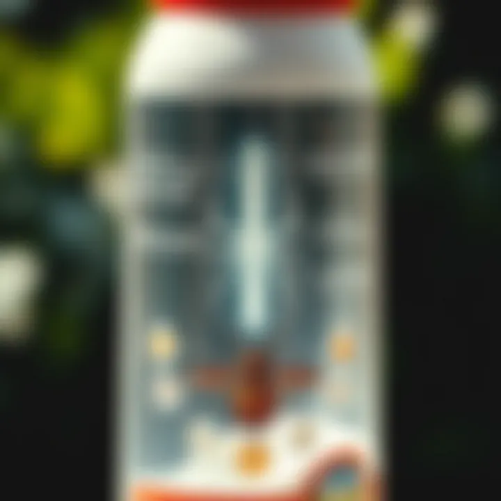 Formulation of Massey Bug Spray Diagram showcasing the formulation of Massey bug spray and its active ingredients