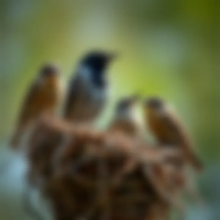 Different deterrent techniques for preventing bird nesting.