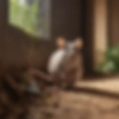 Organic barriers to prevent rat entry
