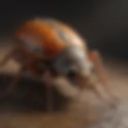 A close-up view of a common pest found in Arlington, TX.