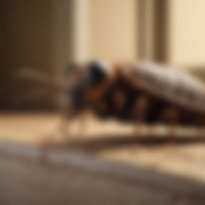 Residential property using advanced pest control methods