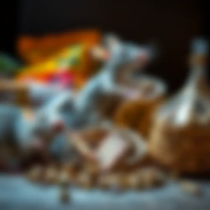 Different types of rat bait options