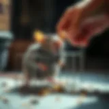 Effective rat trap in action