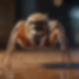 Common indoor spider species