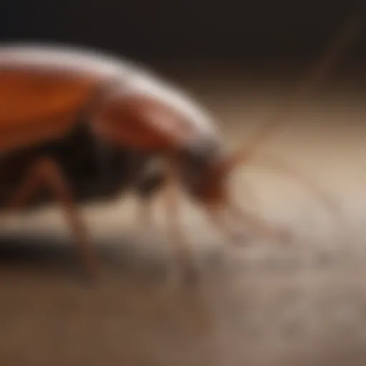 Cockroach behavior in response to environmental factors