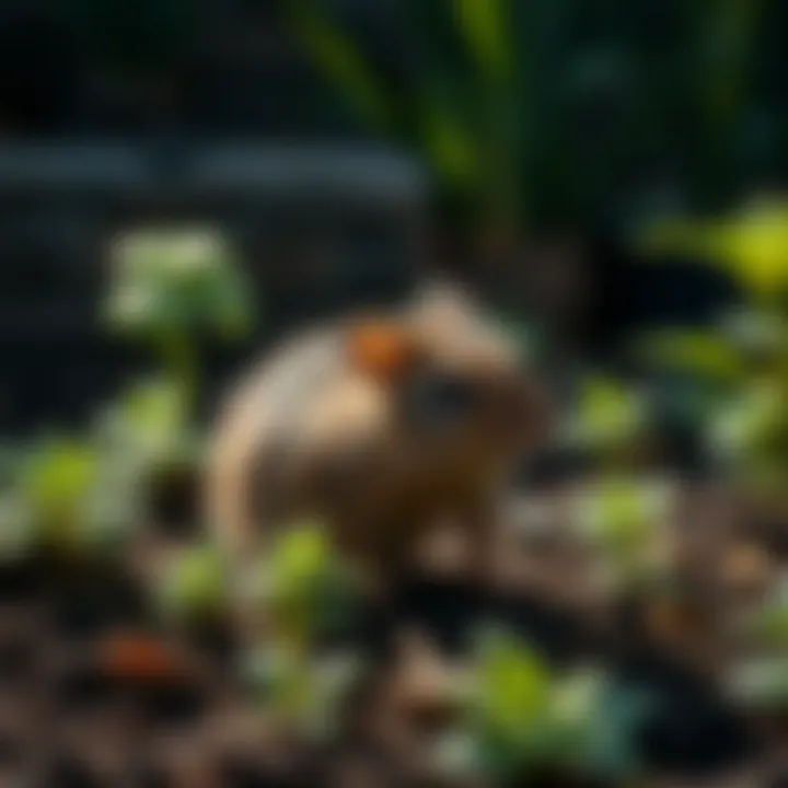 Preventive measures in a garden setting