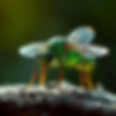 Illustration of mechanisms of action of Tengard against pests