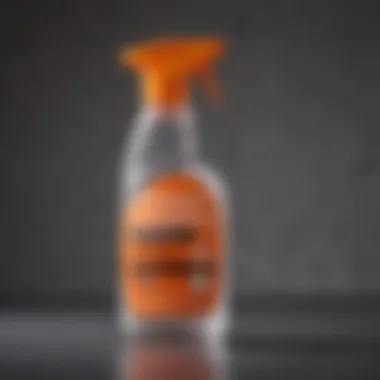 Close-up view of Termidor SC solution in a spray bottle