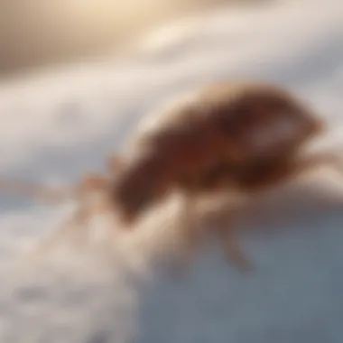 Temperature effects on bed bugs